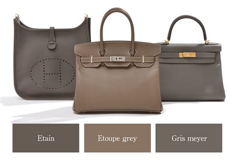 hermes grey colors|Hermes etain color.